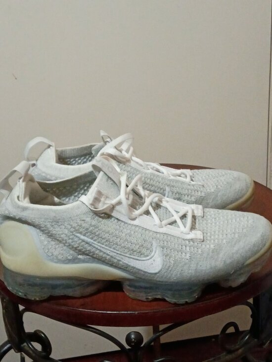 Nike Shoes - Nike Air Vapor Max 2021 Flyknit DC4112100 Shoes Wht Pure Platinum Womens Sz 8.5